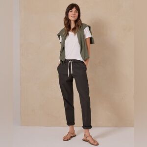 Pact Storm Gray Drawstring Pants